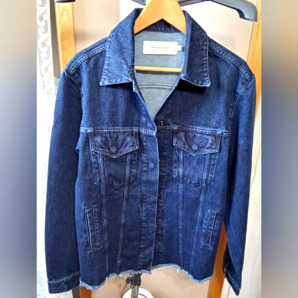 "NWOT" Marques' Almeida Designer Denim Jacket - Picture 1 of 16